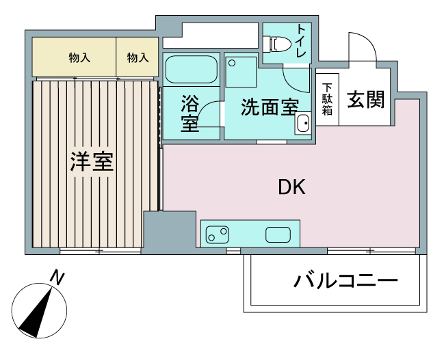 間取り図：リノベーション前